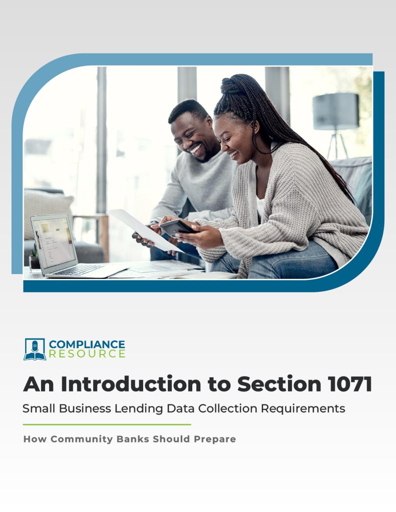 FREE Section 1071 Guide For Community Bankers - Compliance Resource